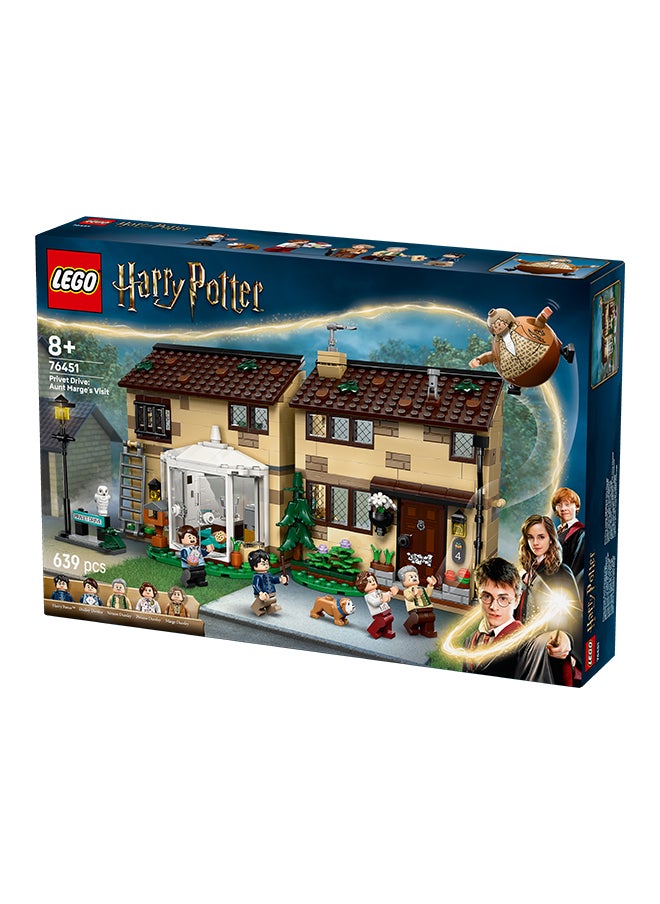 LEGO Harry Potter Tm Privet Drive: Aunt Marge'S Visit 76451 (639) Pieces  - Image 4