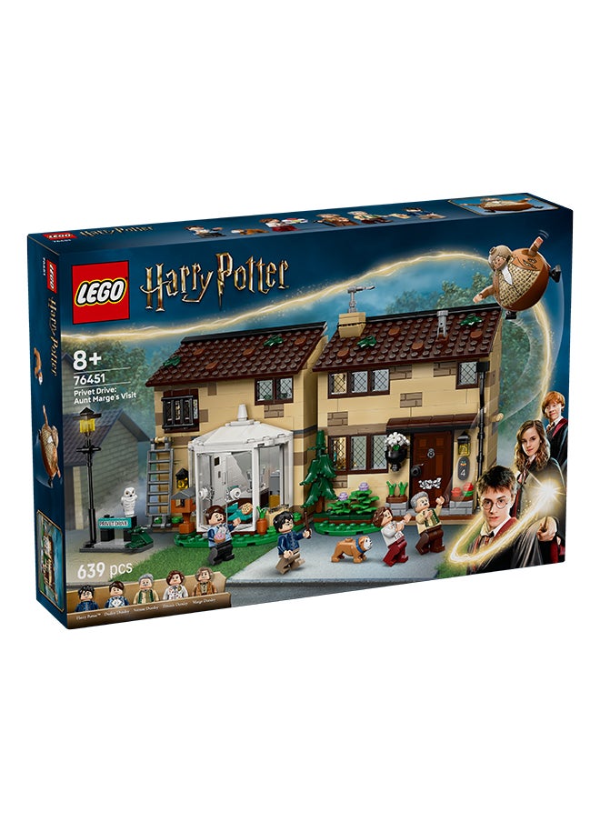 LEGO Harry Potter Tm Privet Drive: Aunt Marge'S Visit 76451 (639) Pieces  - Image 3