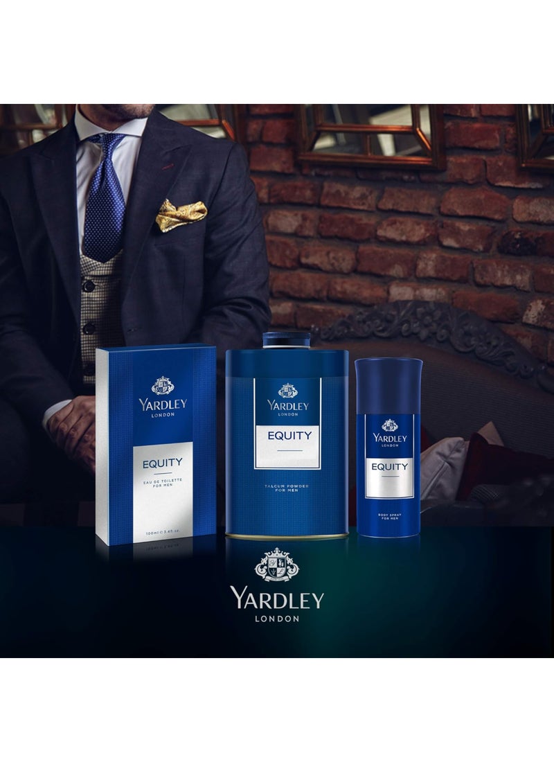 Yardley London  Equity Deodorising Talc For Men - Image 3