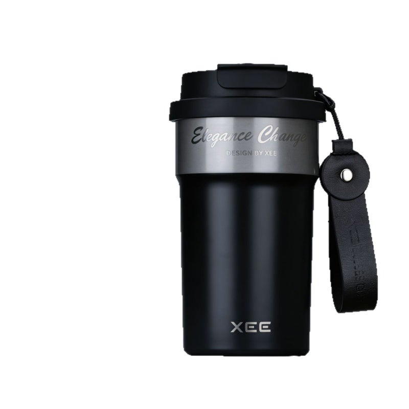 كوب XEE ستانلس ستيل معزول بالفراغ مع مصاصة، 500 مل - Image 5