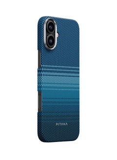 PITAKA pitaka for iPhone 16 Case Compatible with MagSafe, Thin & Light iPhone 16 Case with a Caseless Feel, 1500D Aramid Fiber Woven Tactile Woven Case- Moonrise  - Image 2