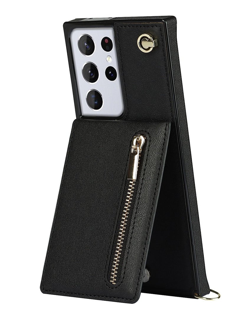 Suteni - Back Cover Leather Protective Case for Samsung Mobile Phone - Image 1