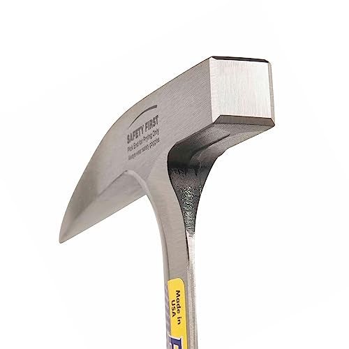 ESTWING Rock Pick - 13 oz Geological Hammer with Smooth Face & Genuine Leather Grip - E13P - Image 4