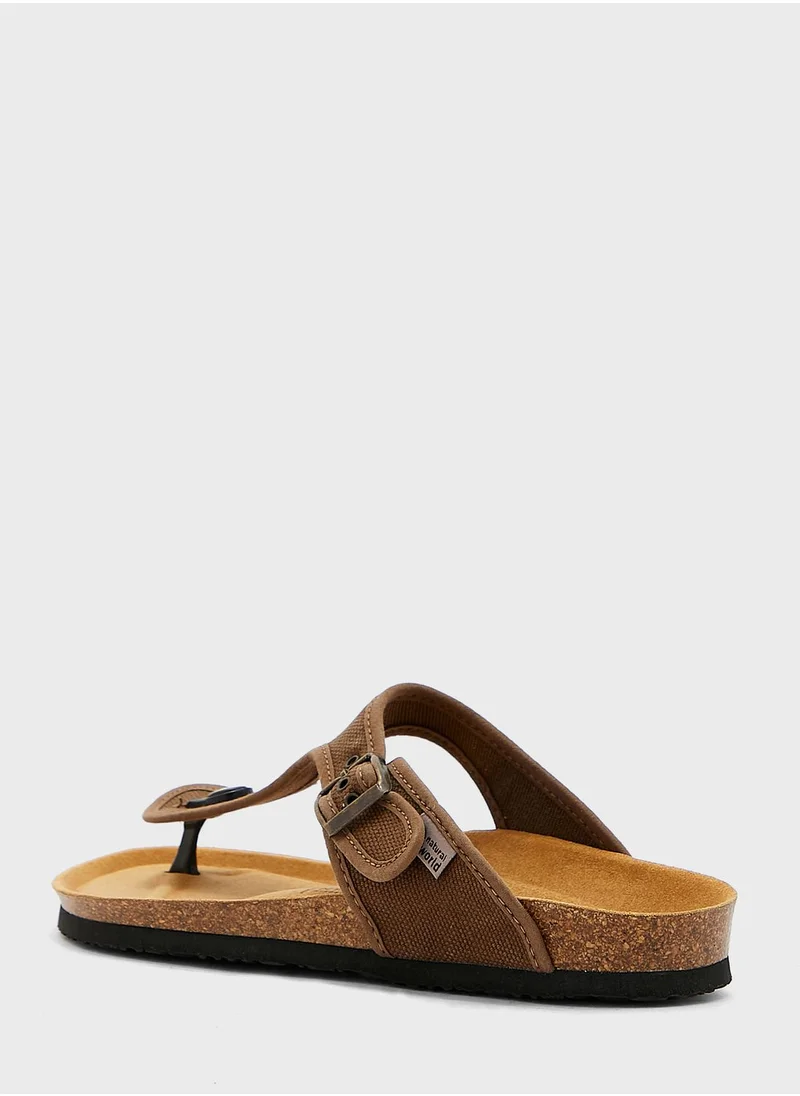 Natural World Eco Bio Flat Sandals