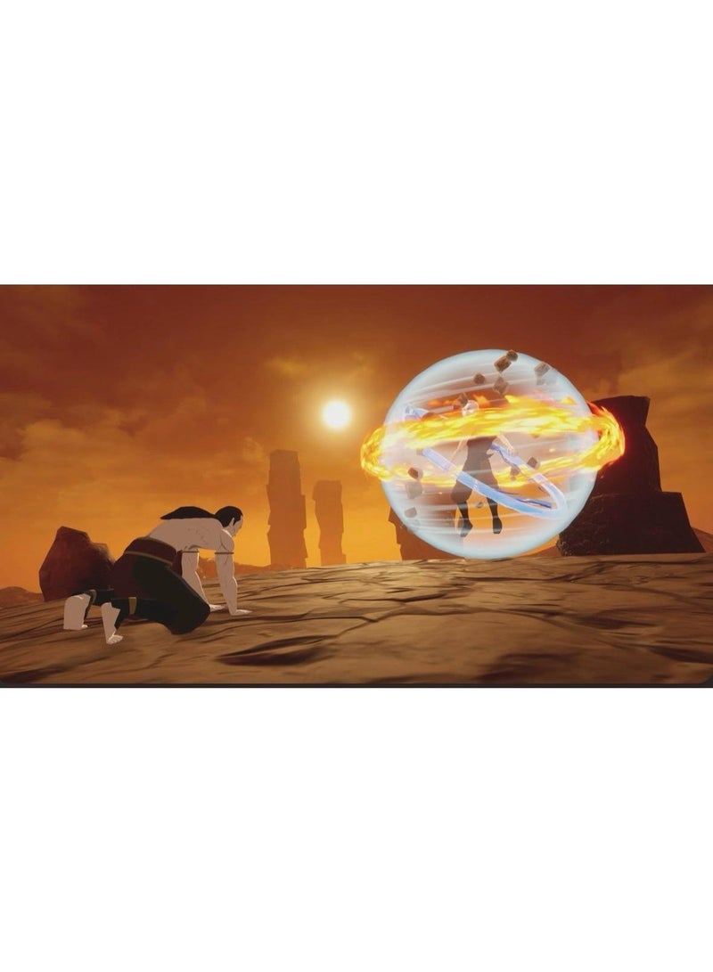 بلاي ستيشن لعبة Avatar: The Last Airbender – Quest for Balance لجهاز بلايستيشن 5 (PS5) | لعبة أكشن ومغامرات | العب بشخصية آنغ وفريق أفاتار | اللعبة الرسمية من Nickelodeon | نسخة دولية | تصنيف PEGI 12 - Image 4