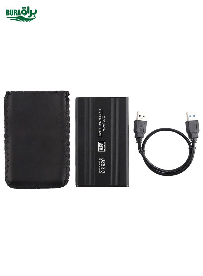 BURAQ Richwell SATA R2-SATA-250GB 250GB 2.5 inch USB3.0 Super Speed Interface Mobile Hard Disk Drive(Black)  - Image 4