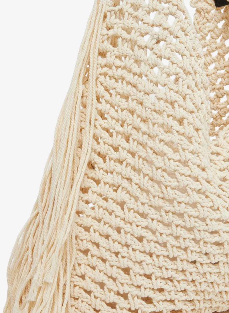 Styli Tasseled Shoulder Bag