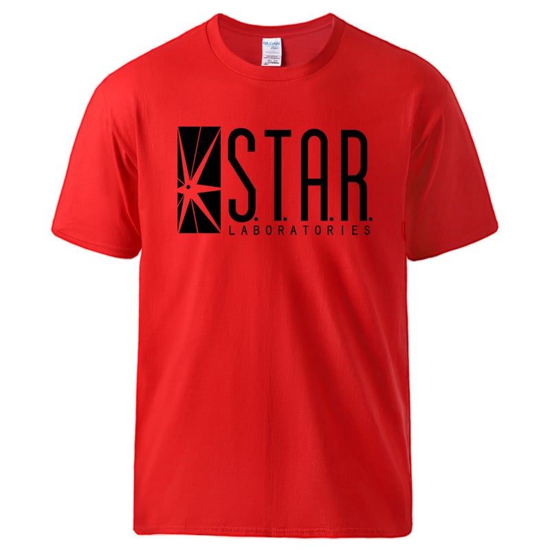 Star Labs Printed Men'S T-Shirt Summer Casual Cotton T-Shirt 2020 Men Brand Selling S.T.A.R. - Image 1