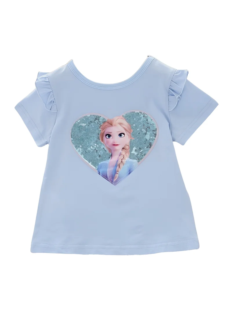دىدانيالا D' Daniela - Elsa Little Sparkle Royals T-Shirt - Blue