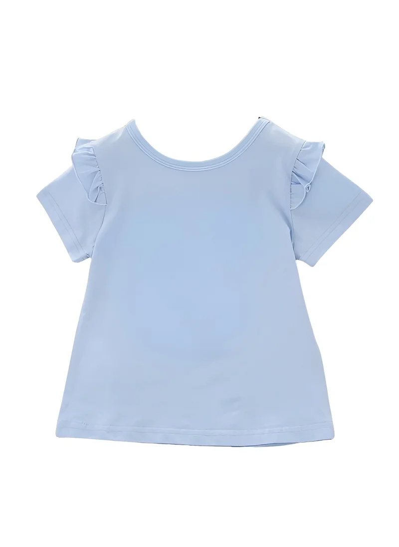 دىدانيالا D' Daniela - Elsa Little Sparkle Royals T-Shirt - Blue