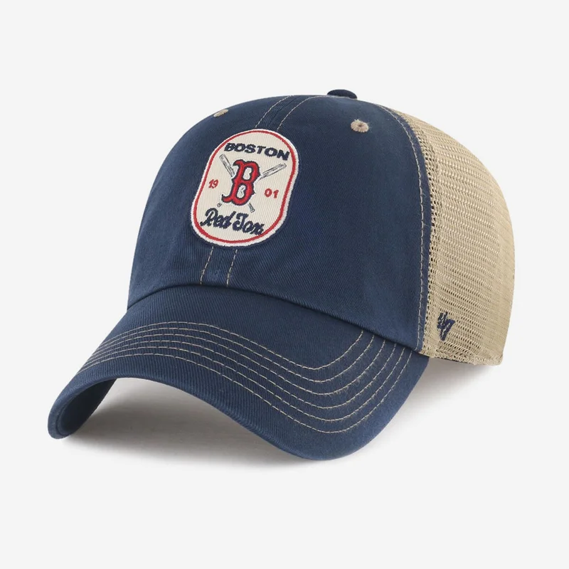 47 MLB Boston Red Sox Crosspatch Mesh Clean UP Cap - Men