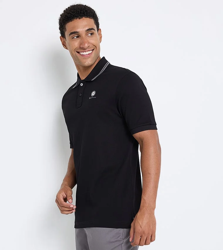 Ben Sherman Ben Sherman Men's Short Sleeve Solid Polo Tees
