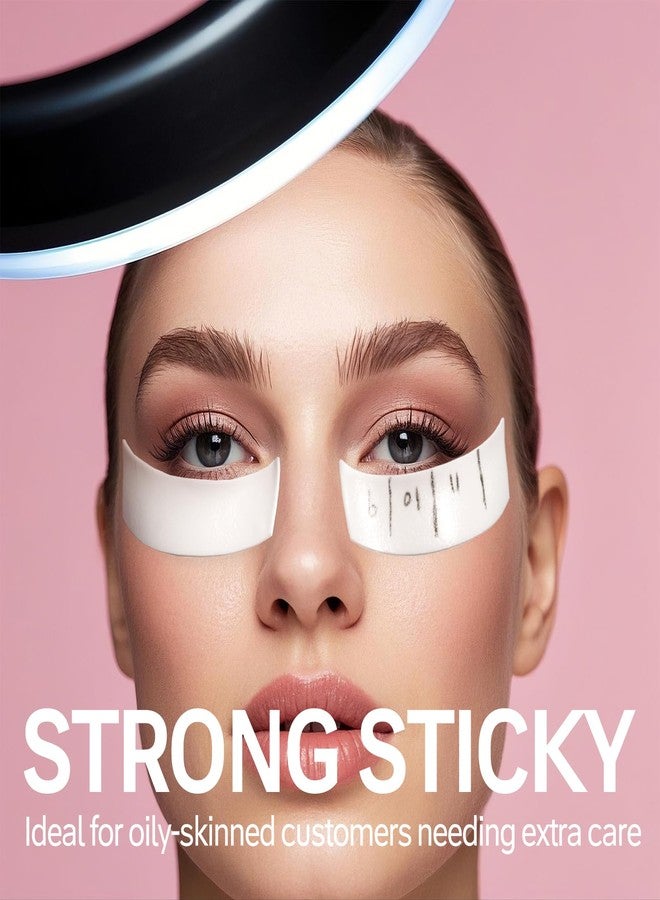 Akissos Under Eye Pads for Lash Extensions，Akissos Gen II 250 Pcs Premium Thick Foam Lash Pads, Foam Eye Pads for Eyelash Extensions,Eyelash Patches Non Slip, Eyelash Tape for All Skin & Watery Eyes - Image 4