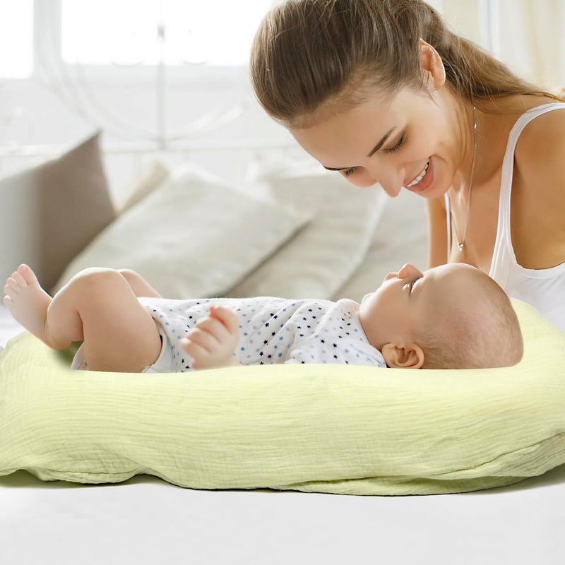 Infant Support Cushion - Portable Baby Lounger for Newborns, 0-24 Months, Soft Cotton with Cover - Image 4