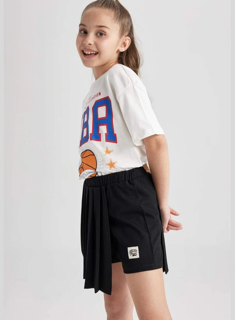 ديفاكتو Girl Knitted Skort
