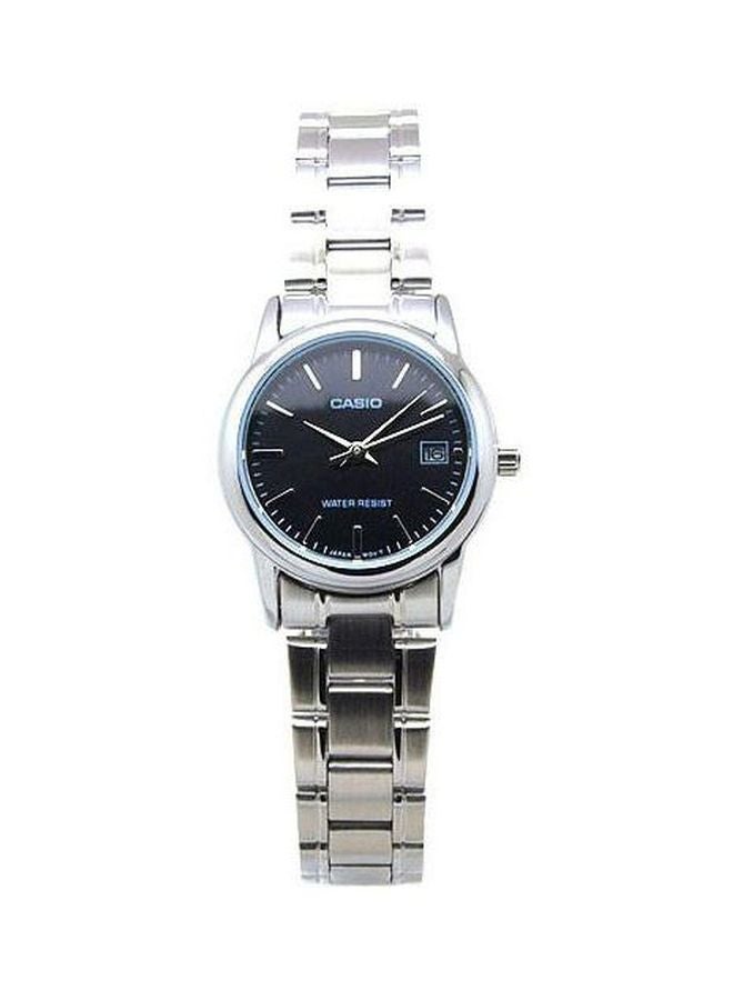 CASIO Women Stainless Steel Analog Watch LTP-V002D-1A - 38 mm - Silver - Image 1