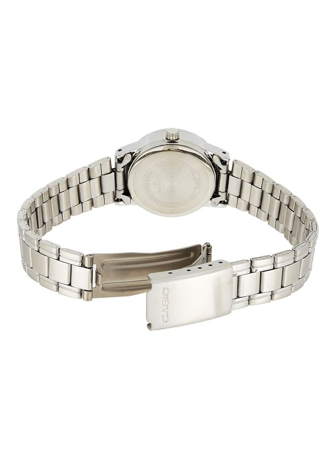 CASIO Women Stainless Steel Analog Watch LTP-V002D-1A - 38 mm - Silver - Image 2
