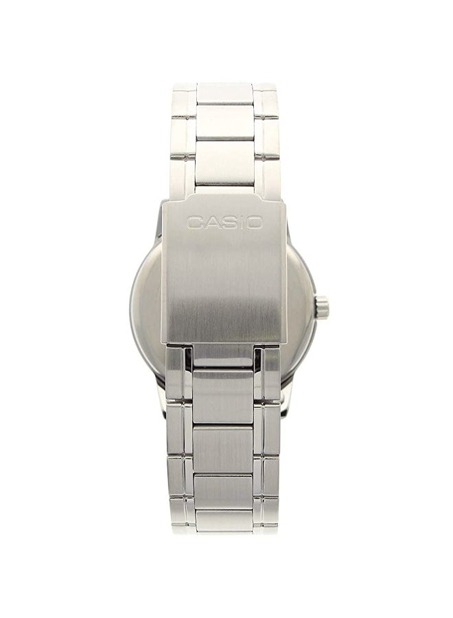 CASIO Women Stainless Steel Analog Watch LTP-V002D-1A - 38 mm - Silver - Image 5