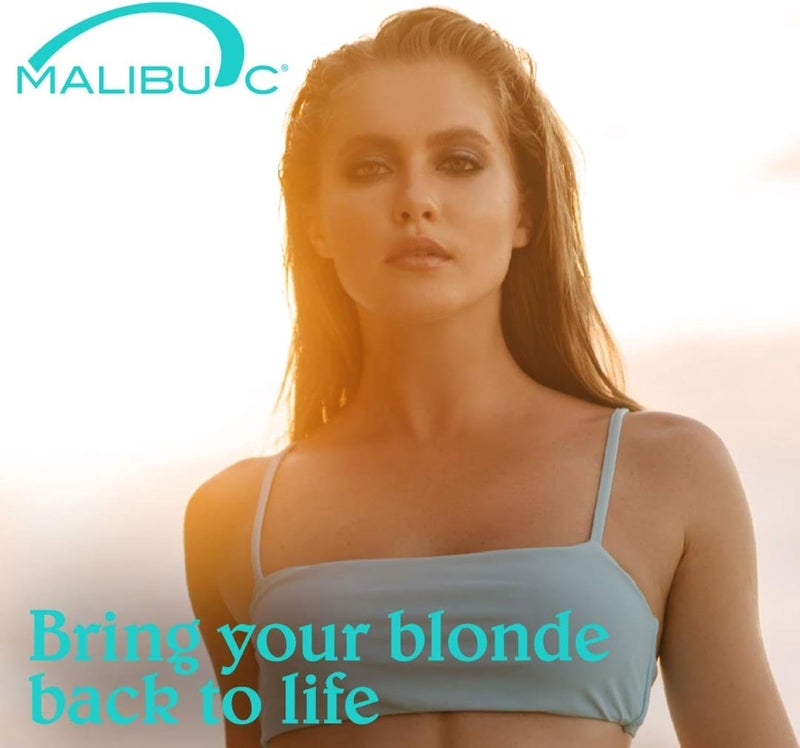 Malibu C Blondes Enhancing Conditioner - Hydrating Conditioner for Natural and Processed Blondes, 33.8oz - Image 2