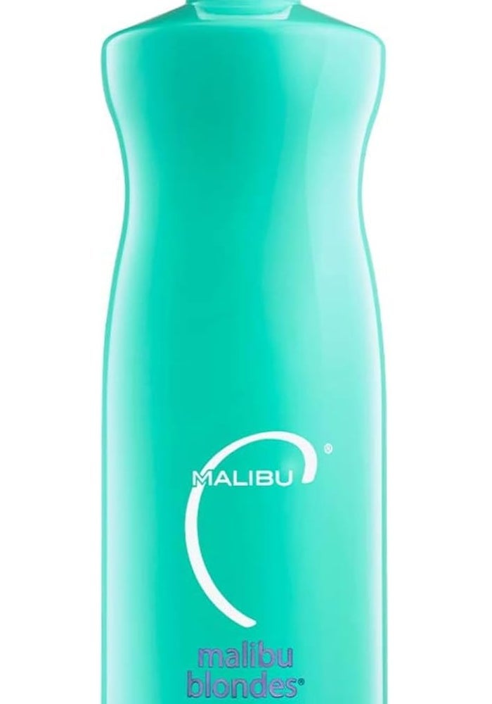 Malibu C Blondes Enhancing Conditioner - Hydrating Conditioner for Natural and Processed Blondes, 33.8oz - Image 1