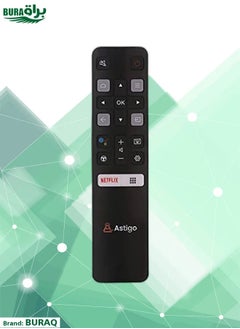 BURAQ Astigo Compatible Remote For Tcl Smart Hd 4K Led Tv With Netflix Function Without Google Assist Voice  - Image 1