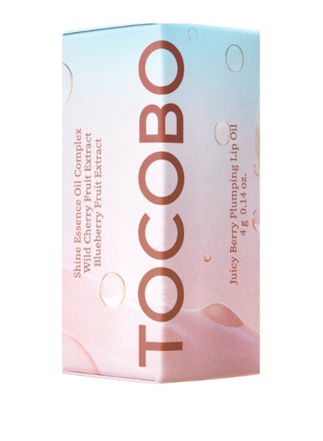 TOCOBO Juicy Berry Plumping Lip Oil 04 Bitter Brown 4 gram - Image 2