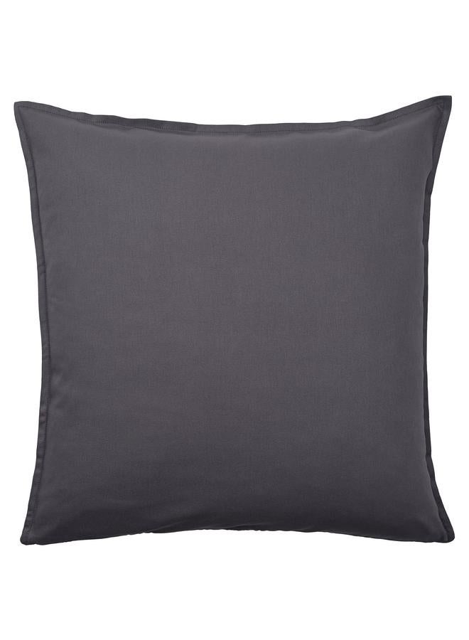 إيروريكس غطاء وسادة، رمادي غامق، 65×65 سم - Image 1