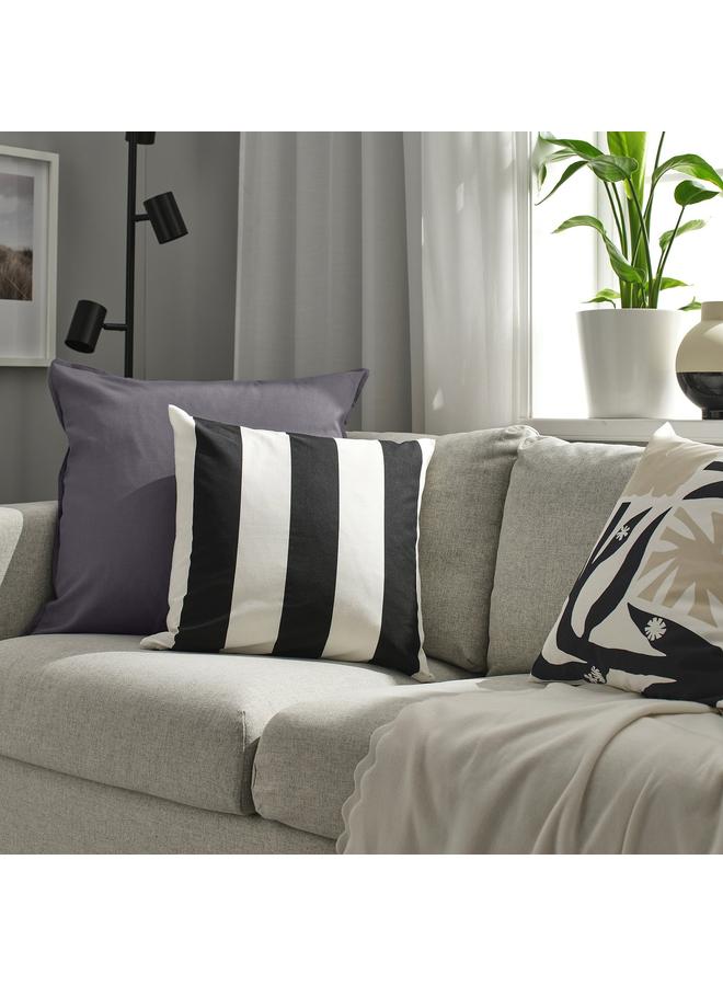 إيروريكس غطاء وسادة، رمادي غامق، 65×65 سم - Image 2