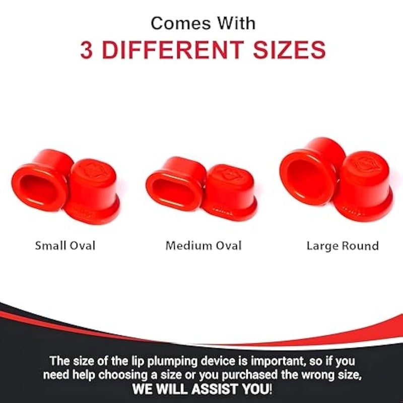 Natural Lip Booster - Non-surgical suction tool with dual-head design for instant, subtle lip volume - Image 4