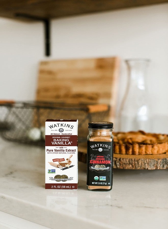 Watkins Gourmet Organic Spice Jar, Ground Cinnamon, 2.5 Ounce - Image 3