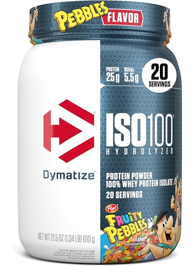 ديماتيز Iso 100 20 Serving Fruty Pebbles 610 Gm - Image 1