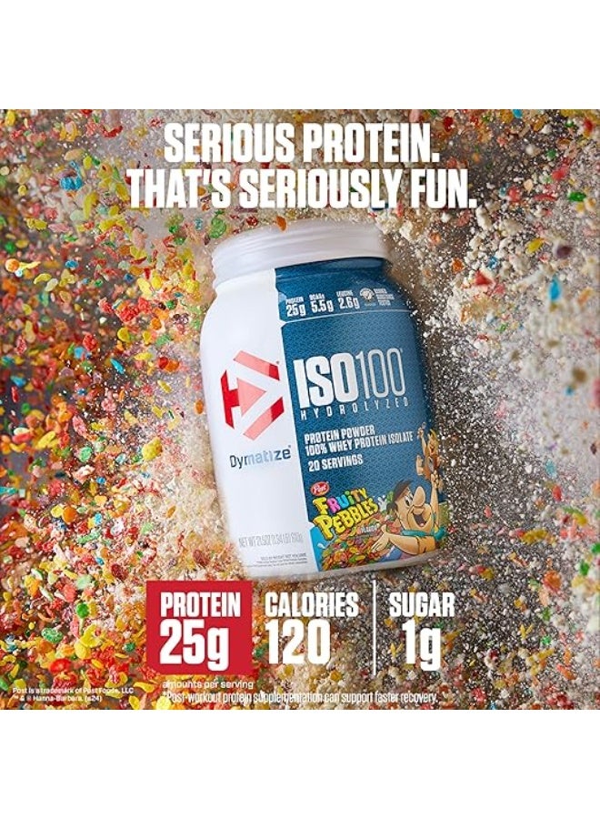 Iso 100 20 Serving Fruty Pebbles 610 Gm