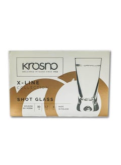 Krosno Krosno 6-Piece X-line Shot Glass Set - 50ml  - Image 4