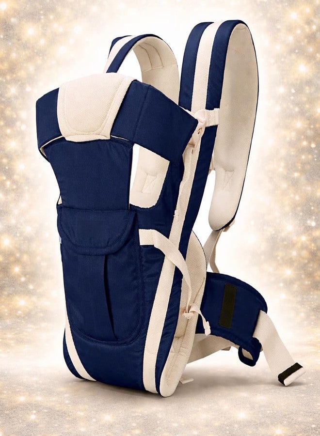 AEREX Adjustable Baby Carrier 4-in-1 Infant Carrier Baby Toddler Carrier for 4 to 24 Months Baby Honeycomb/Kangaroo Bag Toddler Carrier Body Holder Backpack - Image 1
