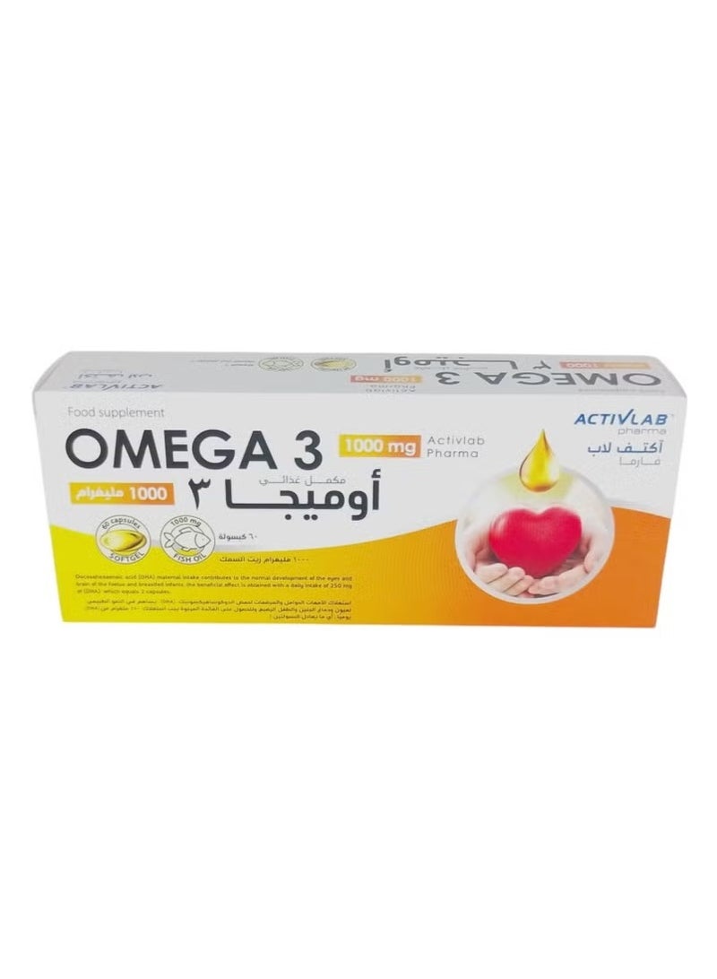 Active Lab Omega 3 60 Capsules