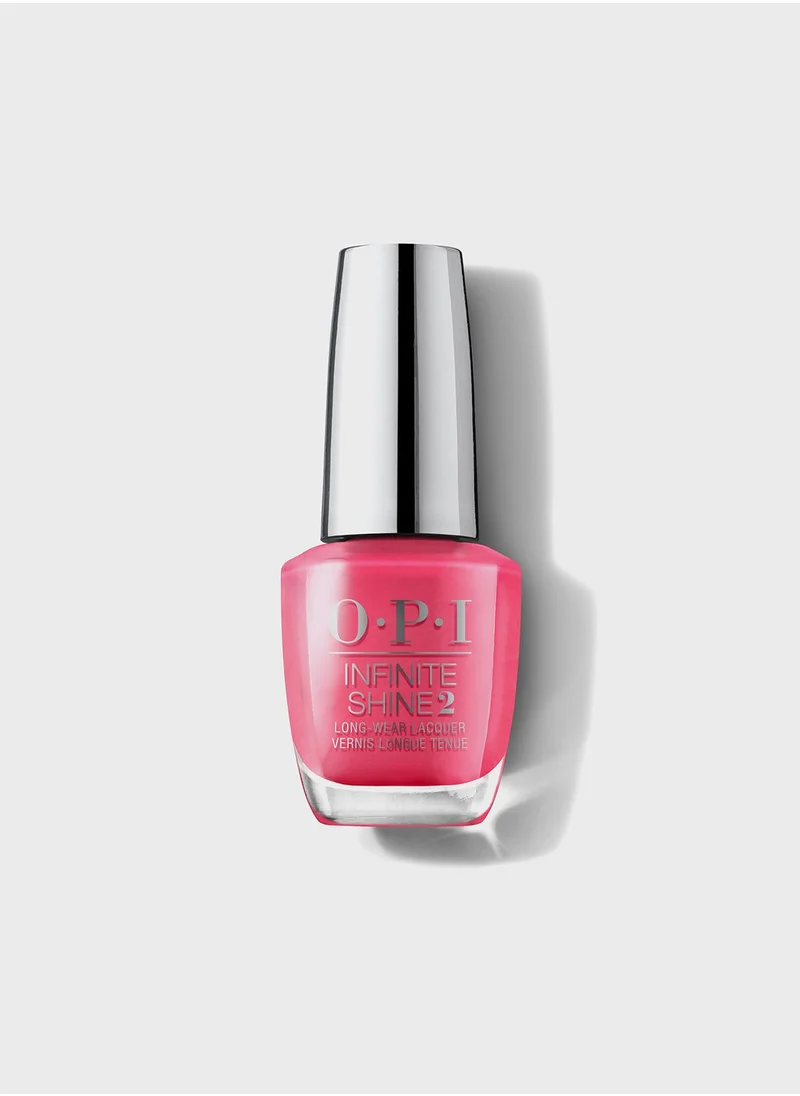 OPI Infinite Shine Long-Wear Lacquer, Strawberry Margarita, Pink