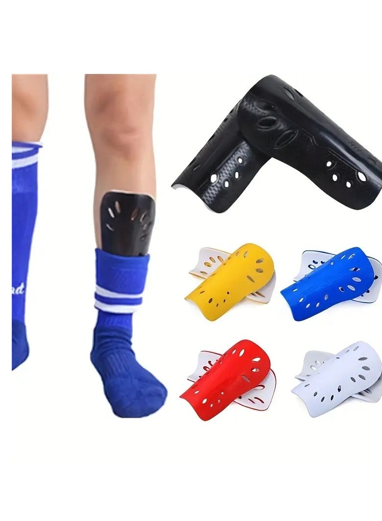 سبال زوج واحد من واقيات ساق كرة القدم القابلة للتنفس للبالغين - معدات واقية لكرة القدم - واقيات أرجل بلاستيكية مع راحة وحماية فائقة - Image 2