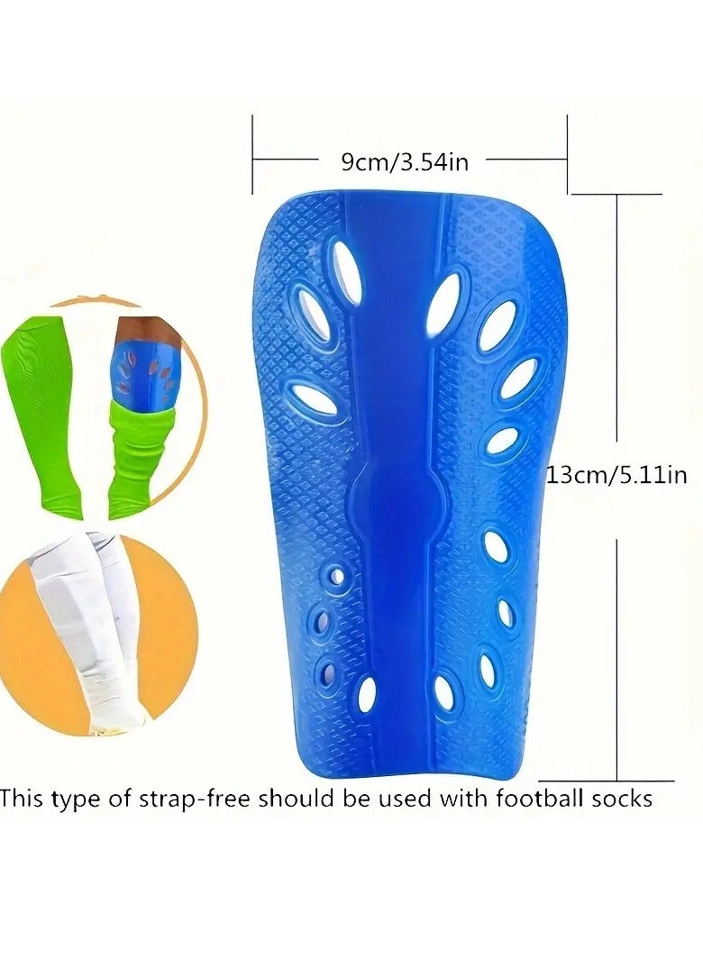 سبال زوج واحد من واقيات ساق كرة القدم القابلة للتنفس للبالغين - معدات واقية لكرة القدم - واقيات أرجل بلاستيكية مع راحة وحماية فائقة - Image 3