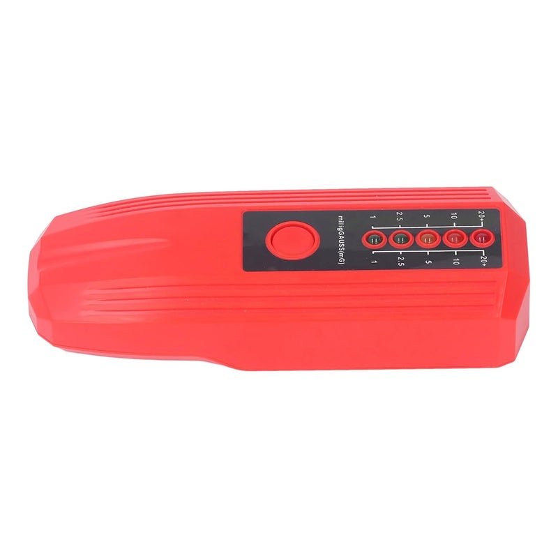 EMF Meter with 5 LED Indicator, Electromagnetic Radiation Tester for Magnetic Field Detector, Prevent Harmful Effects, Portable EMF Detector for TV, Computer, Microwave, 5010000 - Image 4