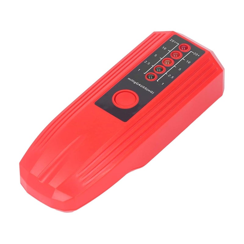 EMF Meter with 5 LED Indicator, Electromagnetic Radiation Tester for Magnetic Field Detector, Prevent Harmful Effects, Portable EMF Detector for TV, Computer, Microwave, 5010000 - Image 5