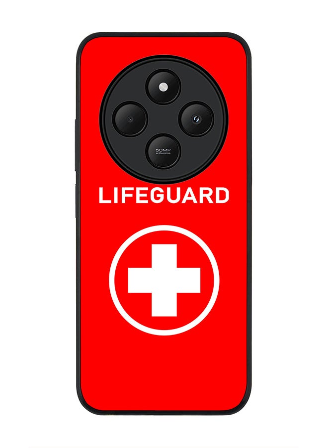 Stylizedd For Xiaomi Redmi 14C / 14R Case,Slim fit Camera Protection, Shockproof Thin Phone cover - Lifeguard - Image 1