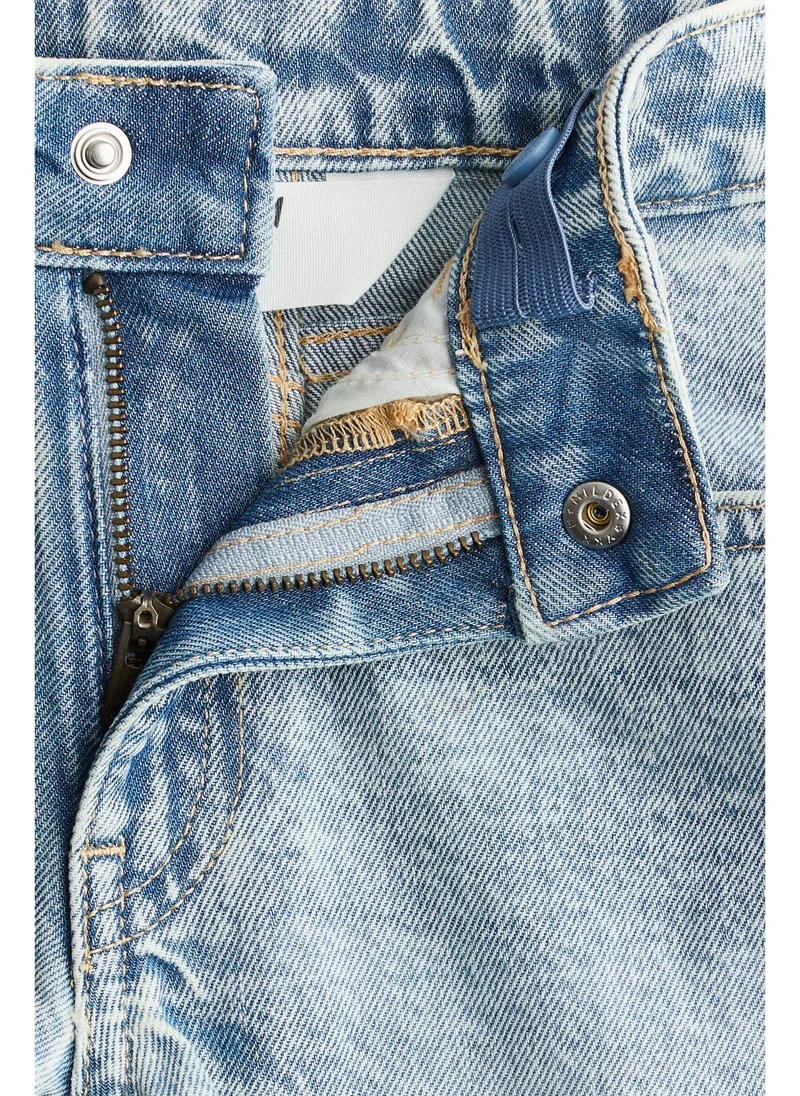 اتش اند ام 2-pack cotton denim shorts