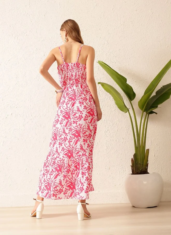 STREET 9 Floral Printed Maxi Dress for Women