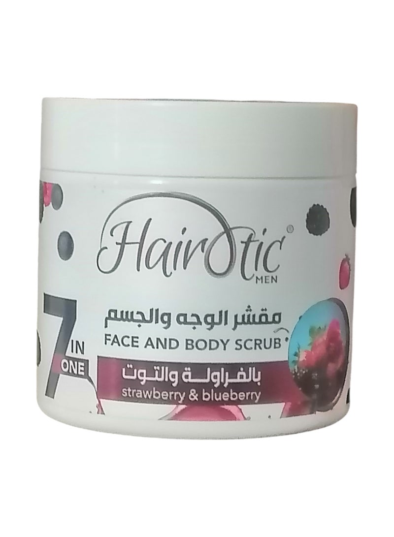 مقشر الجسم والوجه هيروتك 500 مل