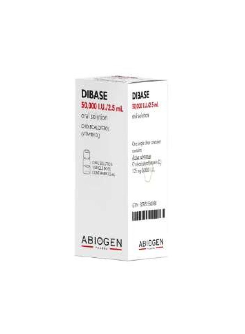 Dibase 50000iu/2.5ml Oral Solution 2.5ml