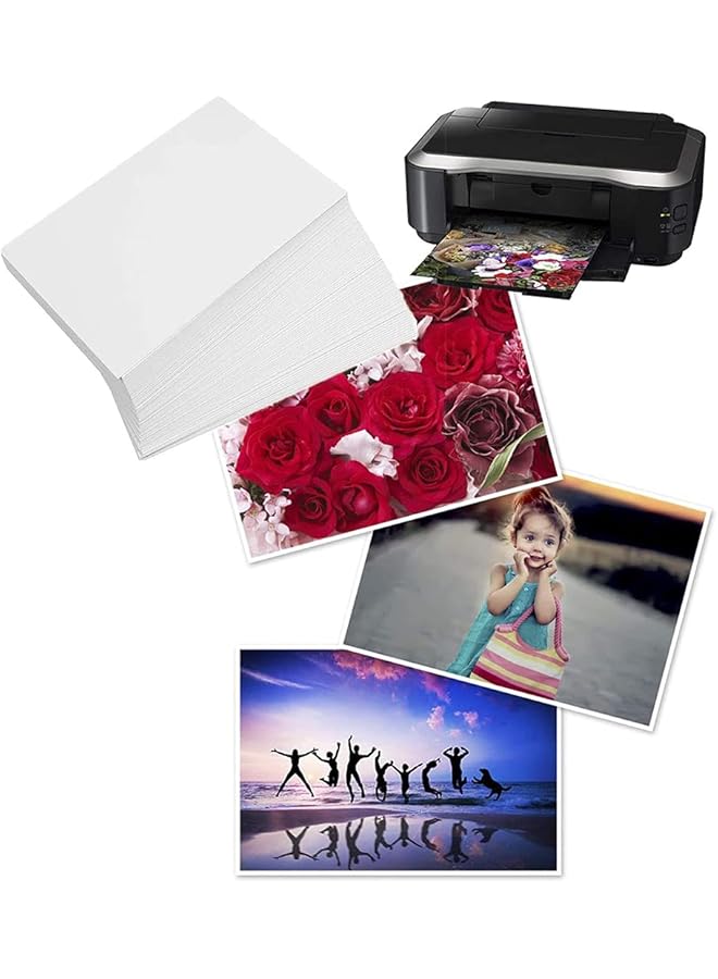 erorex 100 Sheets 4 Inch X 6 Inch 4R High Glossy Photographic Paper Waterproof Professional Photo Paper Works With All Inkjet Printers 230G - Image 4