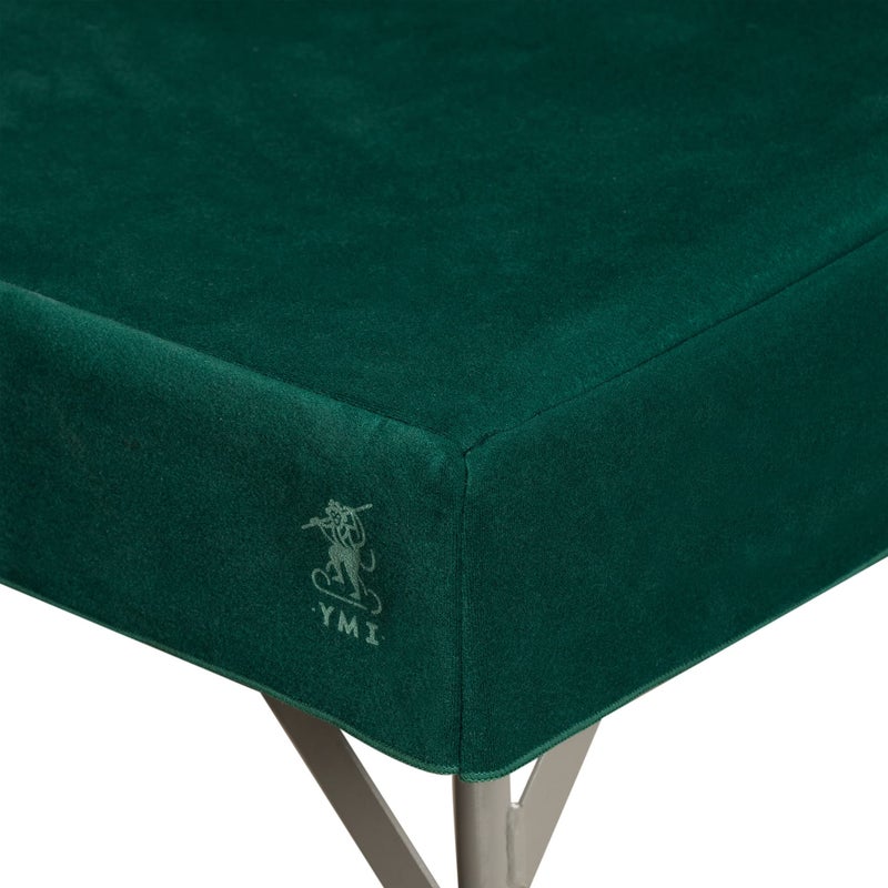 Yellow Mountain Imports Professional Grade Green Square Table Cover  Perfect for Card Games Mahjong Dominos Board Games Tile Games and Dominoes  348 x 348 Inches Table Cover only - Image 4