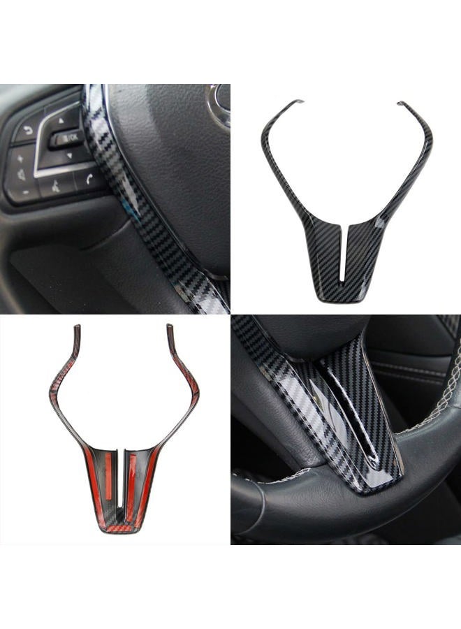 Fewshaw Steering Wheel Cover Molding Trims Accessoriess for Infiniti Q50 2014-2023 QX50 QX55 Q60 2017-2023 (Carbon Fiber Pattern) - Image 5