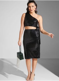 Sequenced Pencil Skirt