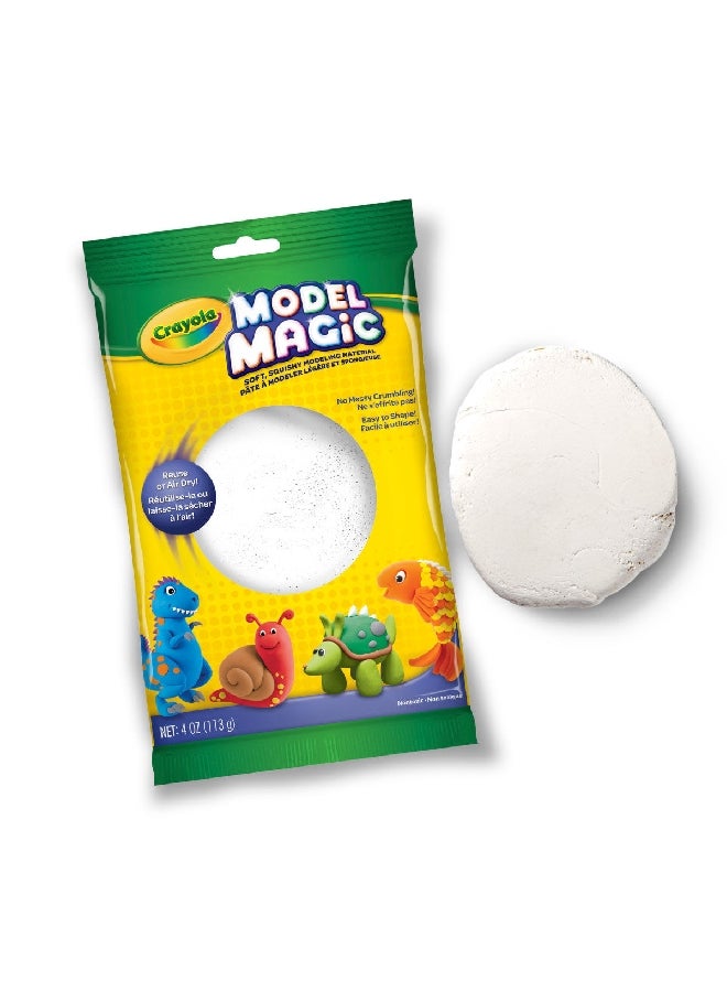 كرايولا صلصال تشكيل سحري خفيف الوزن ومرن بلون أبيض وبسعة 113 جرام CRA5744010005 - Image 1